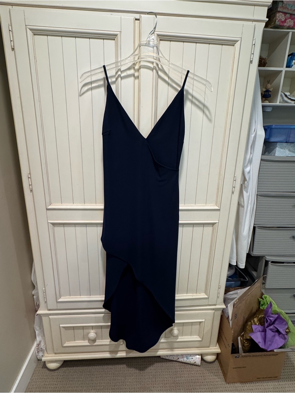Tobi Navy Slip Dress Size Medium